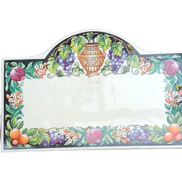 Ceramic Address Plaque With Weatherproof Vinyl Numbers(Two sets of all numbers - Picture 3 of 5